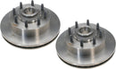 Front Disc Brake Rotors Dodge B2500 B3500 Ram Van 95-03