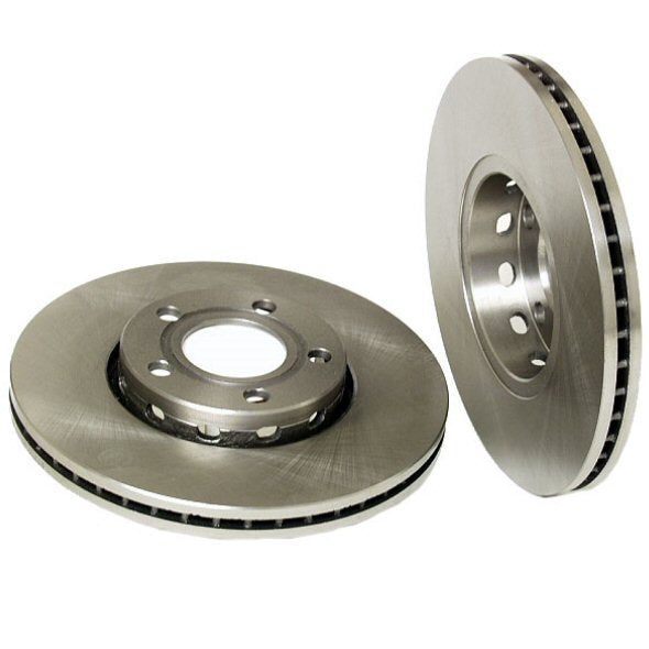 Pair Front Brake Rotors for Audi A4 A6 100 Quattro Volkswagen Passat