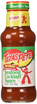 Texas Pete Seafood Cocktail Sauce Shrimp Scallops Fish Food