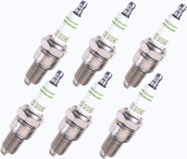 Bosch 6 Spark Plugs for Toyota Land Cruiser FJ40 FJ45 FJ55 FJ60 FJ62 1F 2F 3F