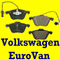 Front Disc Brake Pads Volkwagen Vanagon VW Van Eurovan