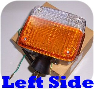 PAIR of Late Model Front Turn Lamps Standard