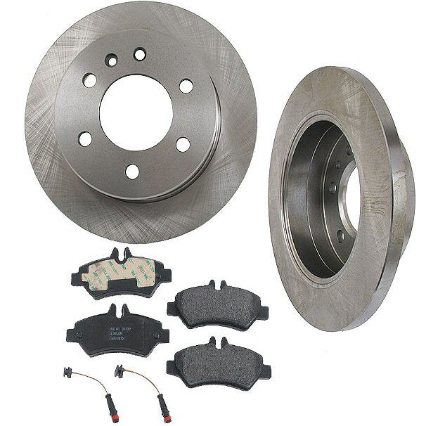 Rear Brake Pads Rotors Dodge Freightliner Sprinter Van