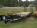 Hudson Brothers Trailer 21' HTMBK 4.4 ton DeckOver Tandem Axle equipment tractor