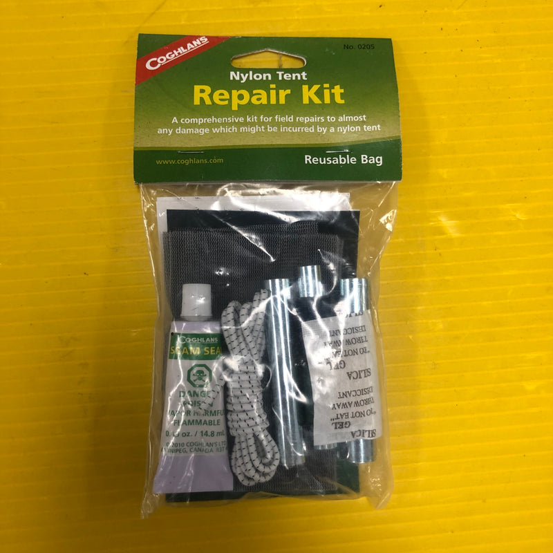 Nylon Tent Repair Kit Patch Screen Needle thread Ferrule Cord