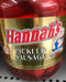 Two Quart Jars of Hannah Pickled Pork Sausage Red Hots Wieners Free Ship