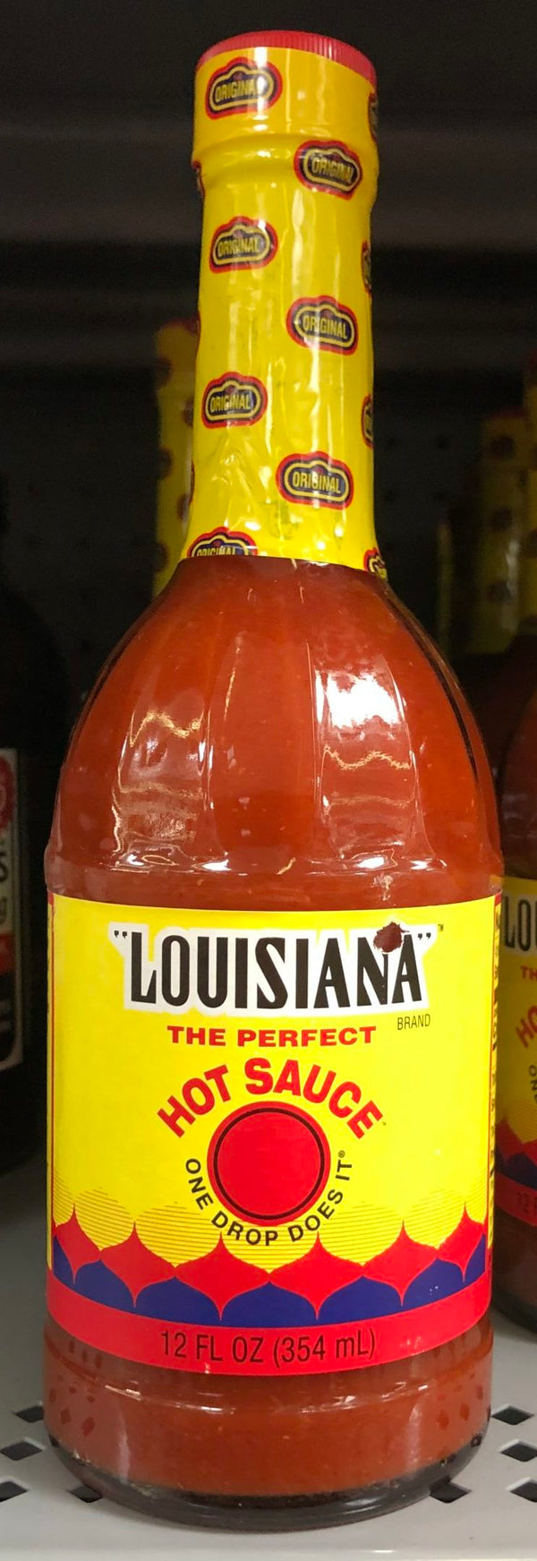 Louisiana One Drop Does It The Perfect Hot Sauce 12 oz Bottle Tabasco Chili Vinegar