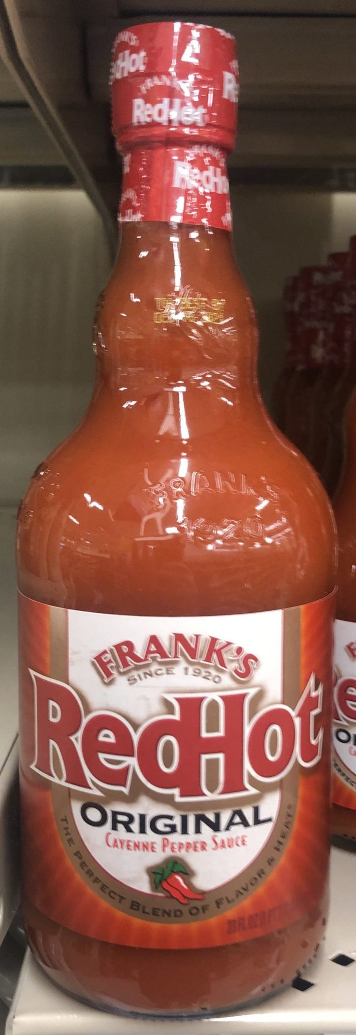 Frank's Red Hot Original Cayenne Pepper Wing Sauce 23 fl oz Bottle Chili