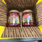 Two Quart Jars of Hannah Pickled Pork Sausage Red Hots Wieners Free Ship