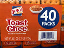 80 packs Toastchee Lance Sandwich Crackers Cheese Peanut Butter NABS FREE SHIP