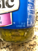 Vlasic Sweet Pickle Relish 24 oz Jar Salad Tuna Mt Salad Olive Hot Dog