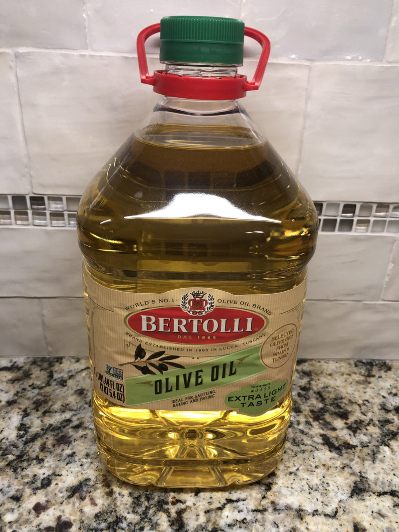 Bertolli Extra Light Tasting Olive Oil 3L Bottle frying sauteing bake FREE SHIP