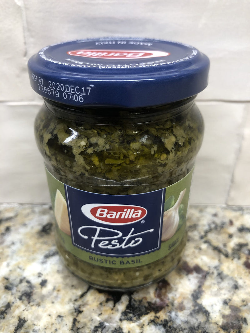 Barilla Traditional Basil Pesto 2 Pack 6oz Sauce Herb Pizza Fish Chicken Pasta