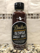 Duke's Georgia Sweet Heat BBQ Sauce Barbecue 17.5 oz Bottle Mayo Pork Chicken Beef