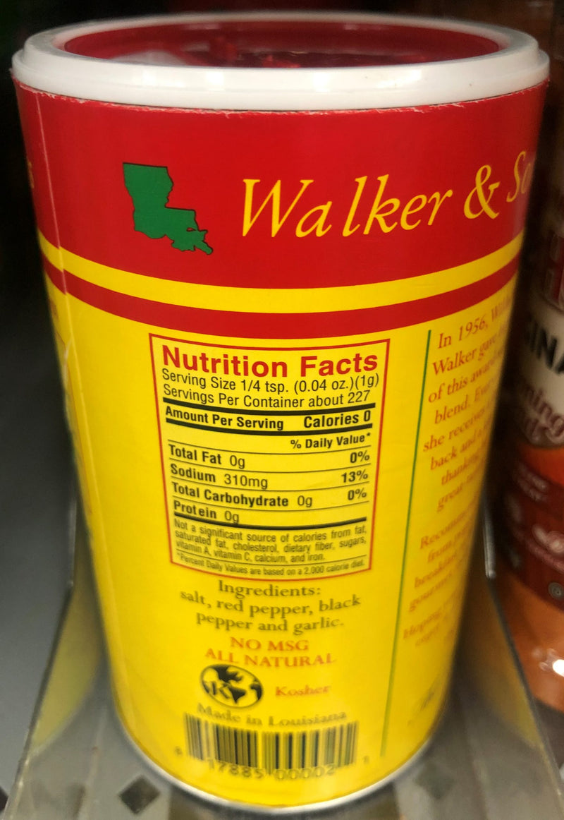 Slap Ya Mama Cajun Seasoning 8 oz shaker NO MSG fish beef chicken