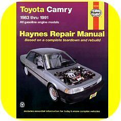 Repair Manual Book Toyota Camry 83-91 Owners 3SFE 2SELC