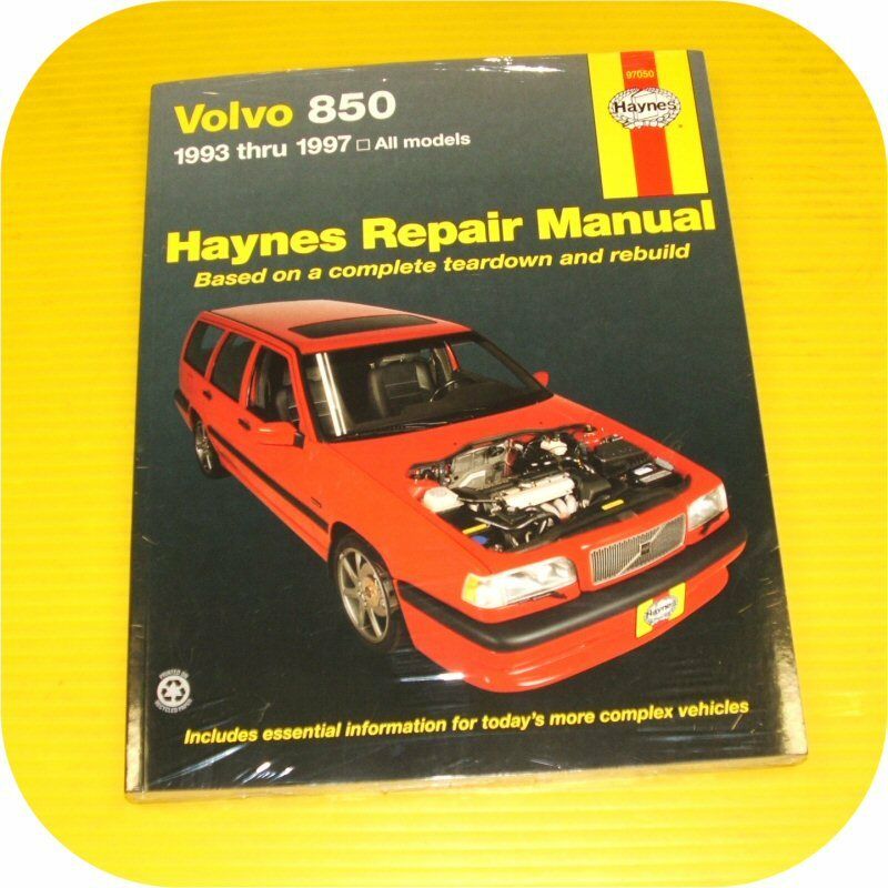 Repair Manual Book Volvo 850 93-97 Wagon Sedan B5254