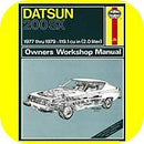 Repair Manual Book for Nissan Datsun 200sx 77-79 L20B 200