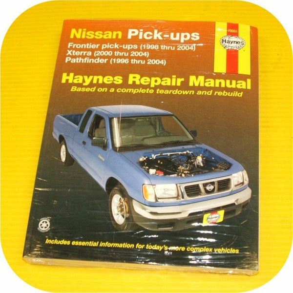 Repair Manual Book for Nissan Frontier Xterra & Pathfinder