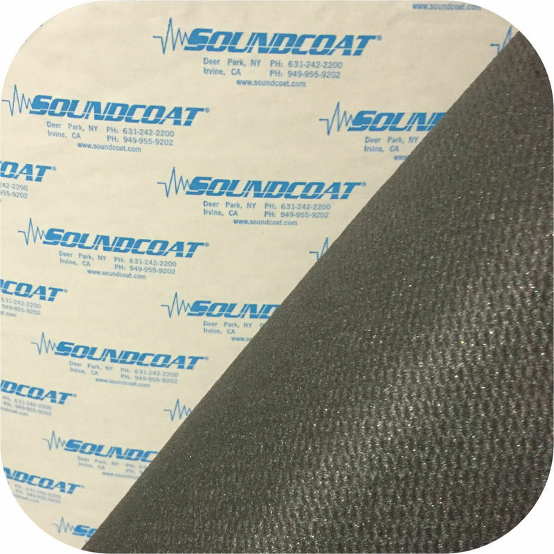 SOUNDCOAT 1/2" Acoustic SoundProofing Deadening Foam 56" x 24" Adhesive Backing