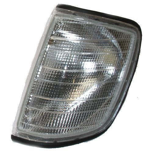 TURN SIGNAL LIGHT LEFT-WHITE Mercedes 1986 - 1995