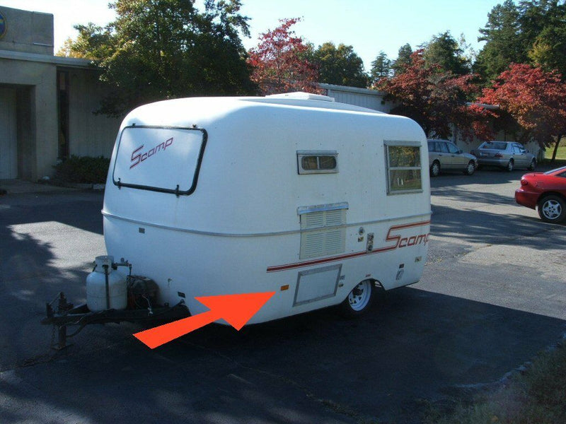 TURN SIGNAL LIGHT RIGHT ReFELCTOR Scamp Trailer Camper