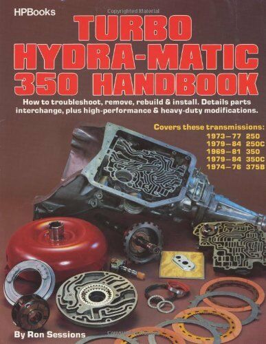 Turbo Hydramatic 350 Automatic Transmission Book Manual TH350 Rebuild Kit