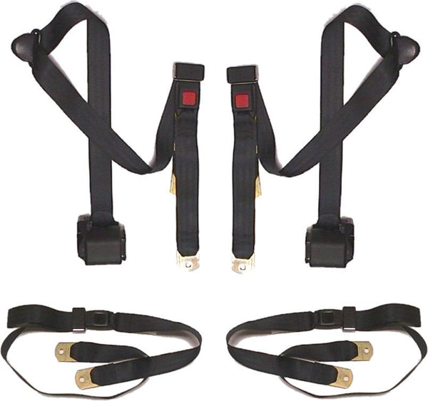 Set of Four Seat Belts