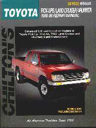 Chilton&#039;s 1989 through 1996 Toyota Manual