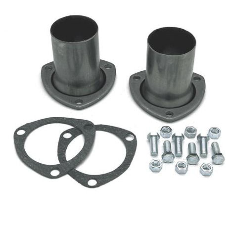 3 Bolt Flange Header Collectors with Gaskets and Hardware