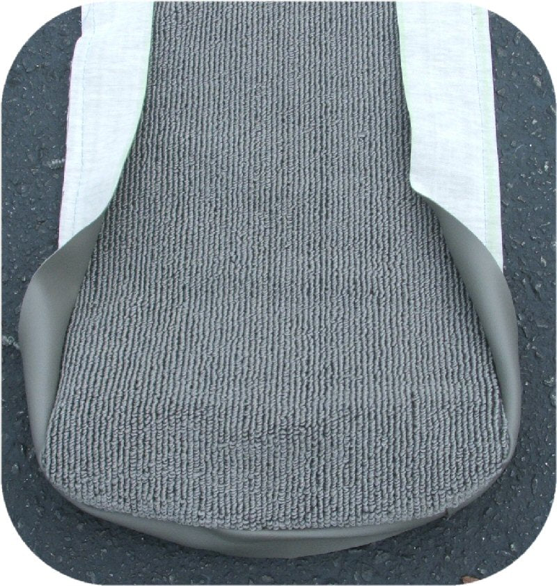 Deluxe Carpet Kit for Toyota Land Cruiser FJ62 in Light Gray with mat