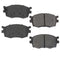 Front Disc Brake Pads for Kia Rio Rio5 06-09 Hyundai Accent