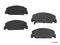 Front Disc Brake Pads Honda Civic Accord Del Sol CRX