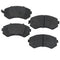 Front Disc Brake Pads for Nissan 240sx wo ABS KA24DE 89-96