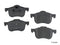 Front Disc Brake Pads Volvo S60 S80 V70 V70XC 99-06