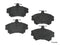 Front Disc Brake Pads Volvo S40 V40 00-04 1.9 turbo