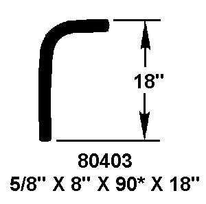 Heater Hose - 3Fe