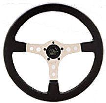 Grant Formula GT 15" Silver 3 Spoke Steering Wheel