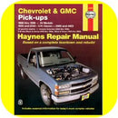 Repair Manual Chevy GMC Pickup Truck Blazer 1500 88-98