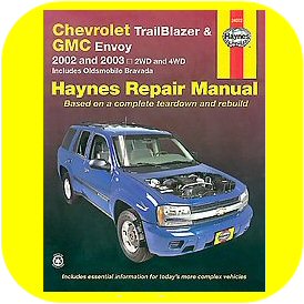 Repair Manual Book Chevy TrailBlazer GMC Envoy EXT XL