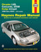 Repair Manual Book Dodge Intrepid Chrysler LHS 300M