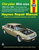 Repair Manual Book Chrysler LeBaron E-Class New Yorker