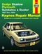 Repair Manual Book Dodge Shadow Ply Sundance Duster new