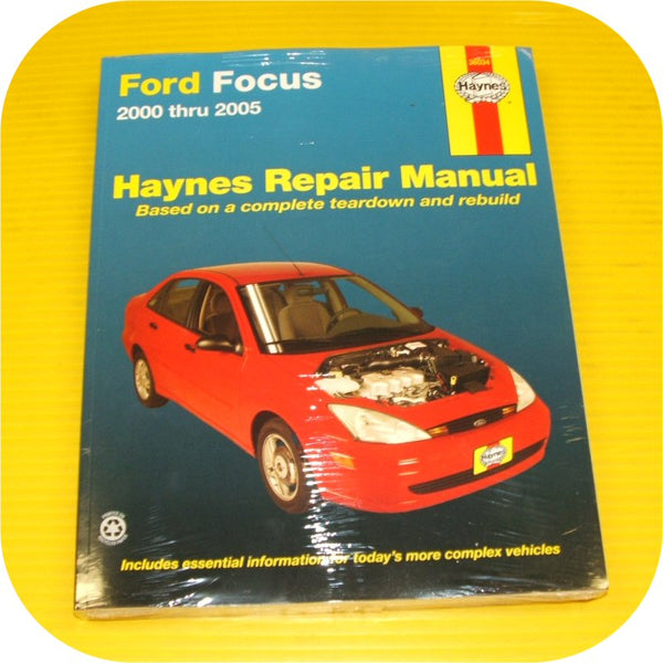 Repair Manual Book Ford Focus 00-05 shop owners new