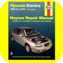 Repair Manual Book for Hyundai Elantra 96-01 Owners Shop