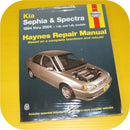 Repair Shop Manual Book for Kia Sephia 94-01 Spectra 00-04