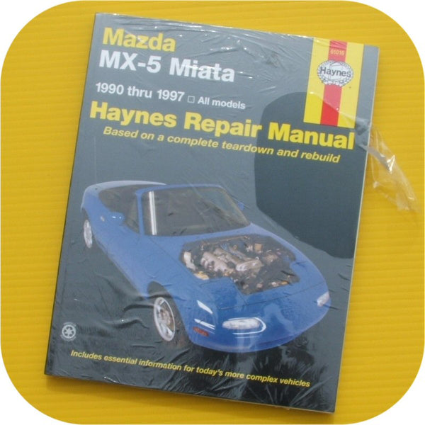 Repair Manual Book Mazda MX-5 Miata 90-97 Owners MX5