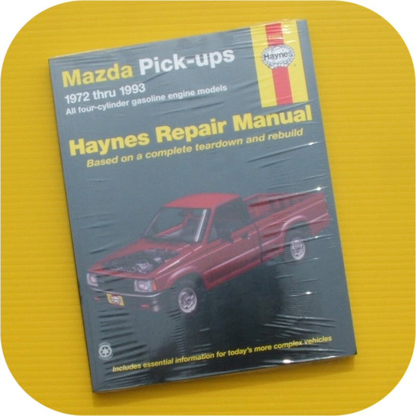 Repair Manual Book Mazda Pickup Truck B2000 B2200 B2600