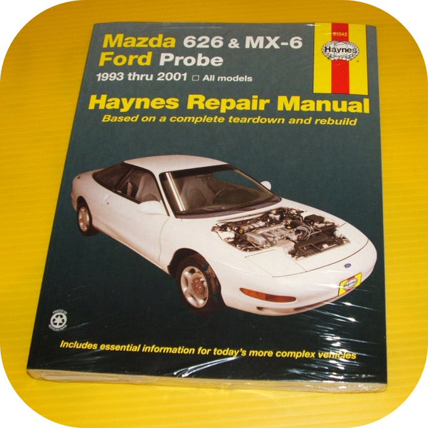 Repair Manual Book Mazda MX-6 626 Ford Probe 93-01 NEW