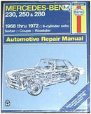 Repair Manual Book Mercedes Benz 230 250 280 sel sl se